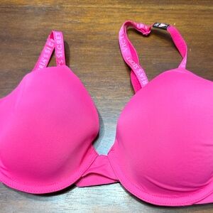 Victoria's Secret Hot Pink Bra- T-shirt Lightly lined